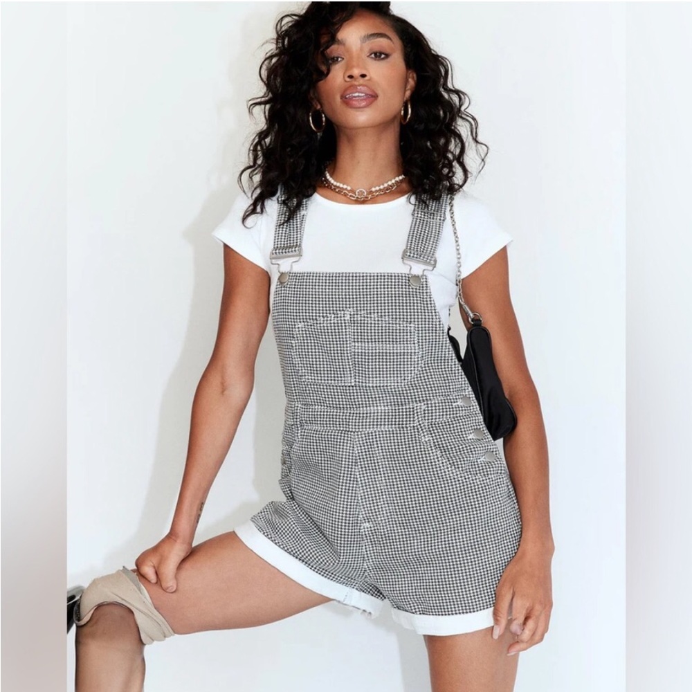 Princess Polly Devils Day Gingham Overalls